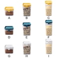 thumbnail image 4 of Kearding Tanque de alimentos sellado de plástico transparente a prueba de humedad, caja de almacenamiento de mantenimiento fresco, contenedor Type2 NO2, 4 of 6