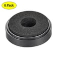 thumbnail image 1 of 8 Piezas D30xH8mm Patas de Plástico Base Antivibración Soporte para Altavoz Amplificador de Guitarra HiFi Negro, 1 of 5