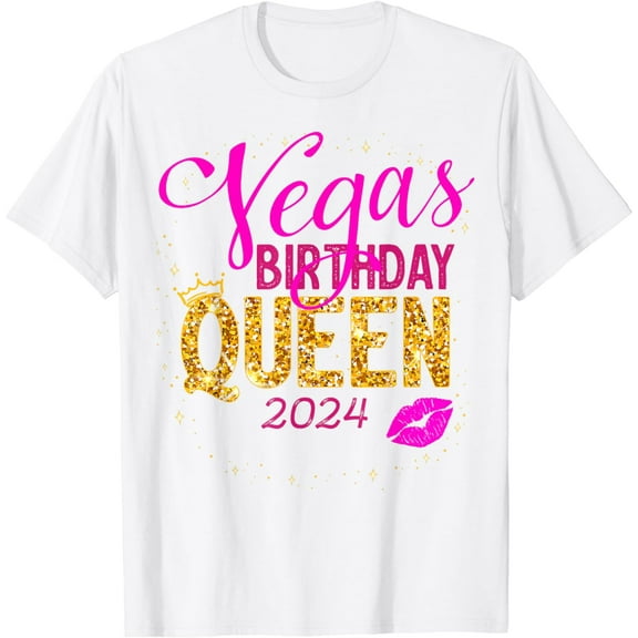 Las Vegas Girls Trip 2024 Shirt Vegas Baby Birthday Squad T-Shirt