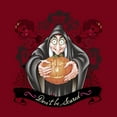 thumbnail image 2 of Junior's Snow White and the Seven Dwarfs Evil Queen Pumpkin  Racerback Tank Top Scarlet X Large, 2 of 4