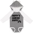 thumbnail image 3 of Inktastic Daddy's Gaming Buddy with Controller Boys or Girls Long Sleeve Baby Bodysuit, 3 of 5