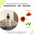thumbnail image 4 of MOOD Aromatherapy Massage and Body Oil, Therapeutic Essential Oils with Almond, Rose, Geranium | Natural After Shower Oil for Couples, Mood Lifting, Date Night, Massage Therapy, Bath, Spa (4 oz), 4 of 5