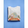 thumbnail image 3 of Cartoon Hungry Ghost Festival Sweatshirt Women -Image by Shutterstock, Female Medium, 3 of 4