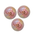 thumbnail image 3 of 3pcs bolas de esfera mosaica bolas de vidrio decorativo artesanía artística de la estatua del escritorio del escritorio para mesa de café estante de Estilo B, 3 of 8