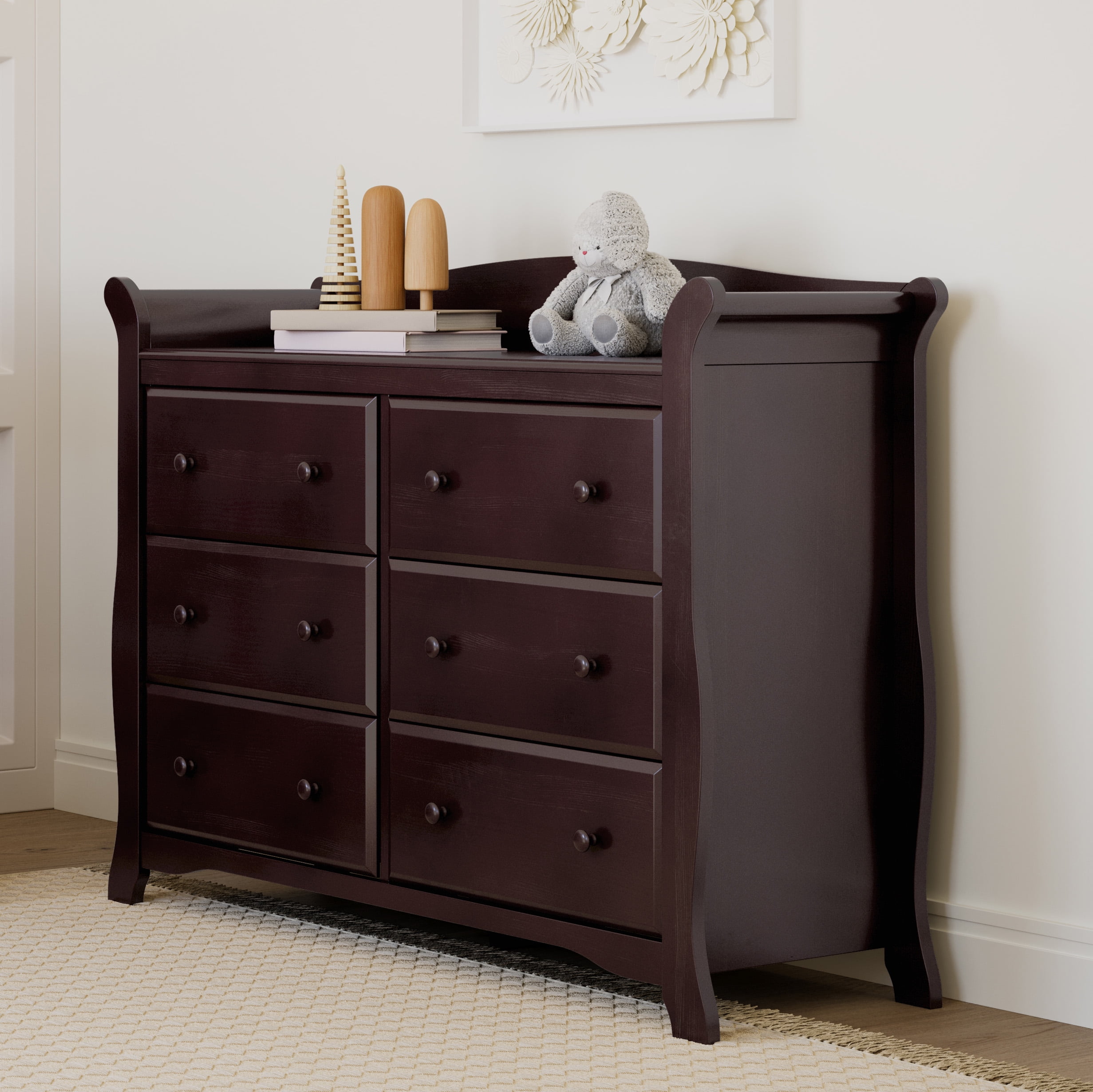 Storkcraft espresso dresser hotsell