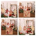 thumbnail image 5 of 12Pcs Wooden Gingerbread Man Christmas Tree Ornaments - 2.56 Inch Hand-Painted Tree Decorations for Home, 5 of 9