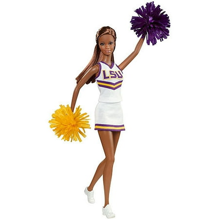 LSU Barbie University Doll, African-American - Walmart.com