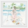 thumbnail image 3 of Snacks by the Pool Framed Painting Print, 3 of 5