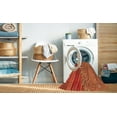 thumbnail image 2 of Ahgly Company Tapis d'Intérieur Lavable en Machine Carré Orange Citrouille Transitionnel, 5 Pieds Carré, 2 of 7