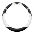 thumbnail image 2 of Neinkie Microfiber Leather Steering Wheel Cover Universal 15 inch, 2 of 7