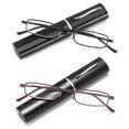 thumbnail image 2 of DOUBLETAKE 2 Pairs of Classic Readers in Slim Pen Clip Portable Hard Case Reading Glasses - 1.50x, 2 of 7