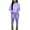 Purple, variant on Atogsazn Two Piece Outfits for Women Jogger Sets Workout Sweat Suits Tracksuit Pants Set Drawstring Athletic Hoodies Purple XL