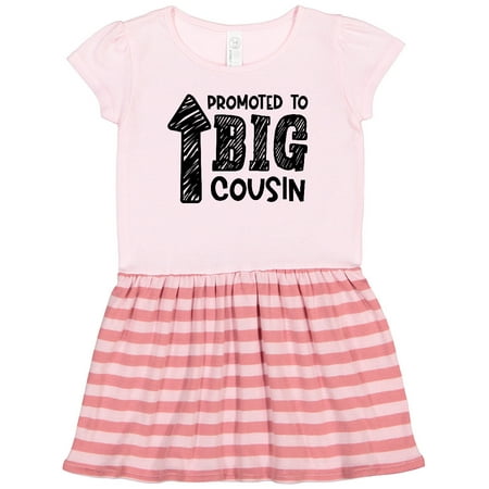 

Inktastic Promoted to Big Cousin in 2022 Gift Toddler Girl Dress