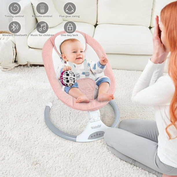 KIDSVIEW Baby Swing for Infants - APP Remote Bluetooth