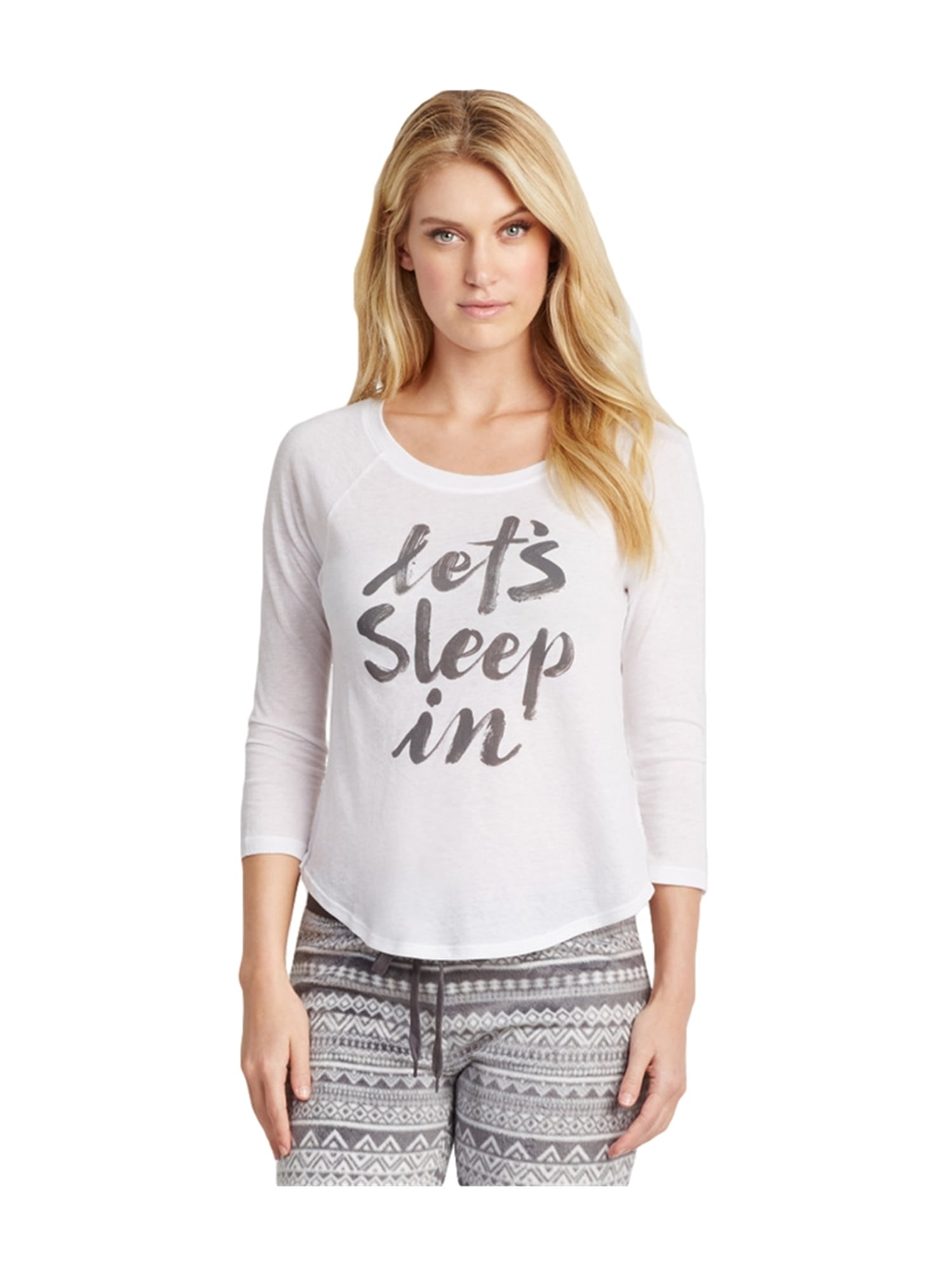 Aeropostale Womens Open Back Pajama Sleep T-Shirt