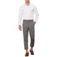 thumbnail image 2 of Pantalones de cuadros INSPIRE CHIC para hombre, de frente plano, colores contrastantes, patrón irregular, talla 34, negro oscuro, 2 of 5