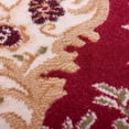 thumbnail image 4 of Infinity Home 18303 Dulcet Versaille 2 ft. 7 in. x 3 ft. 11 in. Rectangular Area Rug in Red, 4 of 4