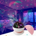 thumbnail image 4 of Colorido LED Magics Ball Proyector Luz giratoria Luz de noche con animales / Cubierta de patrones d Tomshoo Proyector de luz, 4 of 7