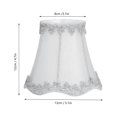 thumbnail image 2 of 3 Pack Lamp Shade Replacement Parts, Clip Bubble Candle Wall Lamp Table Lamp Shade E14 Lamp Shade Candle Chandelier Lamp Shade for Crystal Chandelier Wall Lamp Home Decor, 2 of 9