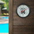 thumbnail image 4 of La Crosse 8" Route 66 Plastic 0.4 lb Not Battery Powered Analog Dial Thermometer, 104-108-R66, 4 of 7
