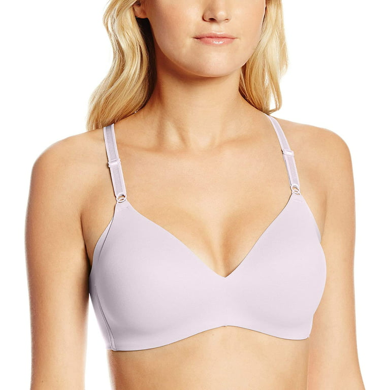 Warner's Women's No Side Effects Underarm-Smoothing Comfort Wireless  Lightly Lined T-Shirt Bra 1056 