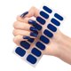thumbnail image 1 of TQEHS Pegatinas de uñas de un solo color extraíbles para verano, 16 unidades, bonitas, nuevas, J8 I5K0, 1 of 6