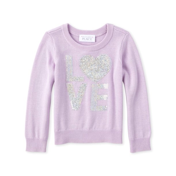 The Children's Place The Children's Place 'Love' Graphic Sweater