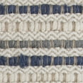 thumbnail image 3 of Rizzy Home Stripe 20" x 20" Down Pillow with Linen/Cotton Cover Blue/Natural, 3 of 3