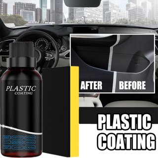 Plastic Refreshing Coating Car Plastic Revitalizing Coating Agent Plastic  Parts Refurbish Agent for Car Automotive Interior Cleaning Agent 30ML 