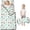 Cow and Mug Blue Pattern-1, variant on Cow and Hat White Pattern Toddler Nap Mat with Pillow & Blanket, Soft Sleeping Mat for Preschool Daycare Travel Sleepovers