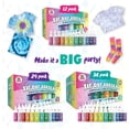 thumbnail image 3 of Tie Dye Kit for Kids & Adults - 12 Large Tye Dye Bottles with Tie Dye Powder, Soda Ash, Gloves - Non-Toxic Tyedyedye Kit - Decorating Dye for Clothes, 3 of 7