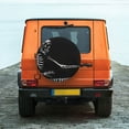 thumbnail image 6 of Wukai Skeleton Playing Xylophone Print Spare Tire Cover for RV Trailer,Waterproof PVC Faux Leather Wheel Cover Fit for Truck,Trailer,RV,SUV,Camper and Most Vehicle-16 inch, 6 of 6