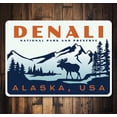 thumbnail image 1 of Denali Novelty Decor, Metal Wall Sign - 10x14 Inches, 1 of 4