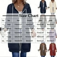 thumbnail image 3 of Women Plus Size Zip up Drawstring Hoodies Casual Loose Solid Color Pocket Long Sleeved Double Zipper Hooded Sweatshirt Top, 3 of 8