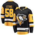 thumbnail image 1 of Kris Letang Pittsburgh Penguins NHL Fanatics Breakaway Home Jersey, Small, 1 of 2