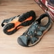 thumbnail image 5 of Sandalias Deportivas para Hombre Zapatos Con Punta Cerrada Sandalias Cuero para Senderismo (Azul 44), 5 of 9