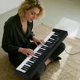 thumbnail image 4 of Gymax 61-Key Foldable Piano Keyboard w/MIDI Split Function Headphone Sustain Pedal Black, 4 of 10