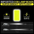 thumbnail image 5 of For Jeep Cherokee 2014-2015 9012 LED Headlight Bulb Kit 6000K White High/Low Beam, 5 of 9