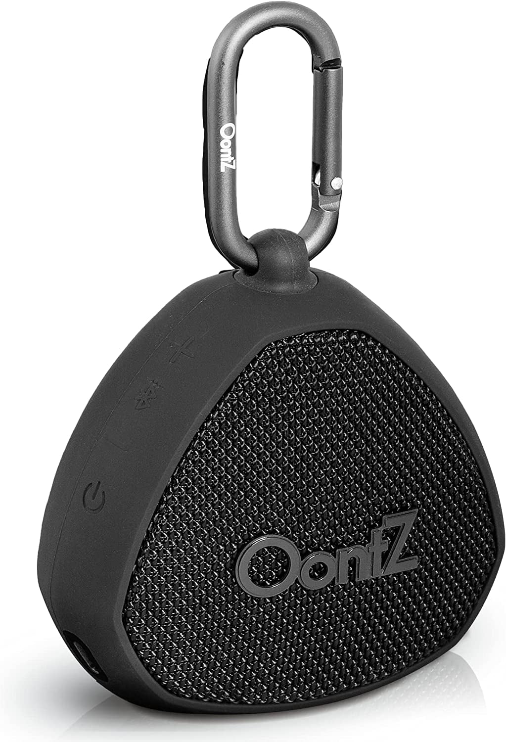 OontZ Clip Bluetooth Speaker with Integrated Carabiner, Portable