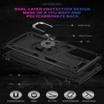 thumbnail image 3 of AggXpf Samsung Galaxy A54 5G Case, Rugged Protective Phone Case, Dual Layer Protective Phone Cover for Galaxy A54 5G, Black, 3 of 5