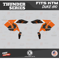 thumbnail image 4 of Kalair GFX Graphics Kit for Ktm 690 DUKE (2012-2020) Thunder Series, 4 of 5