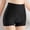 Black, variant on Zorckvet Underwear for Women High Waist Boy Shorts Comfortable Plus Size Womens Panties Seamless