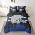 thumbnail image 2 of YST Video Game Comforter Set 7 Pieces, Soccer Football, Full, 7 Count, 2 of 4