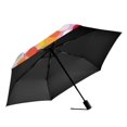 thumbnail image 2 of FORMRS Travel Umbrella Folding Auto Open Close Windproof Rain UV Protection, White Colorful Circles, 2 of 8