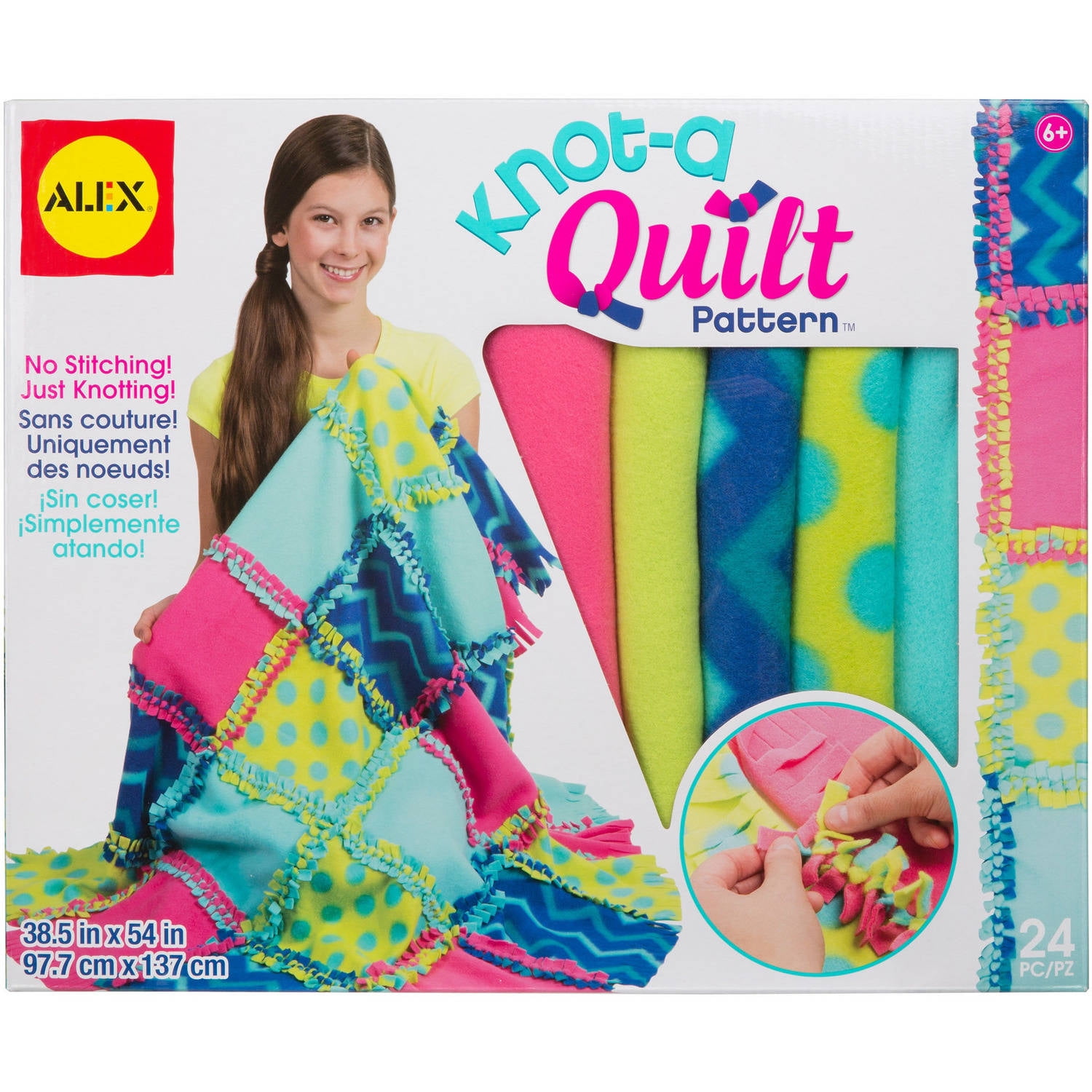 ALEX Toys Craft Knot A Quilt Pattern Walmart.com