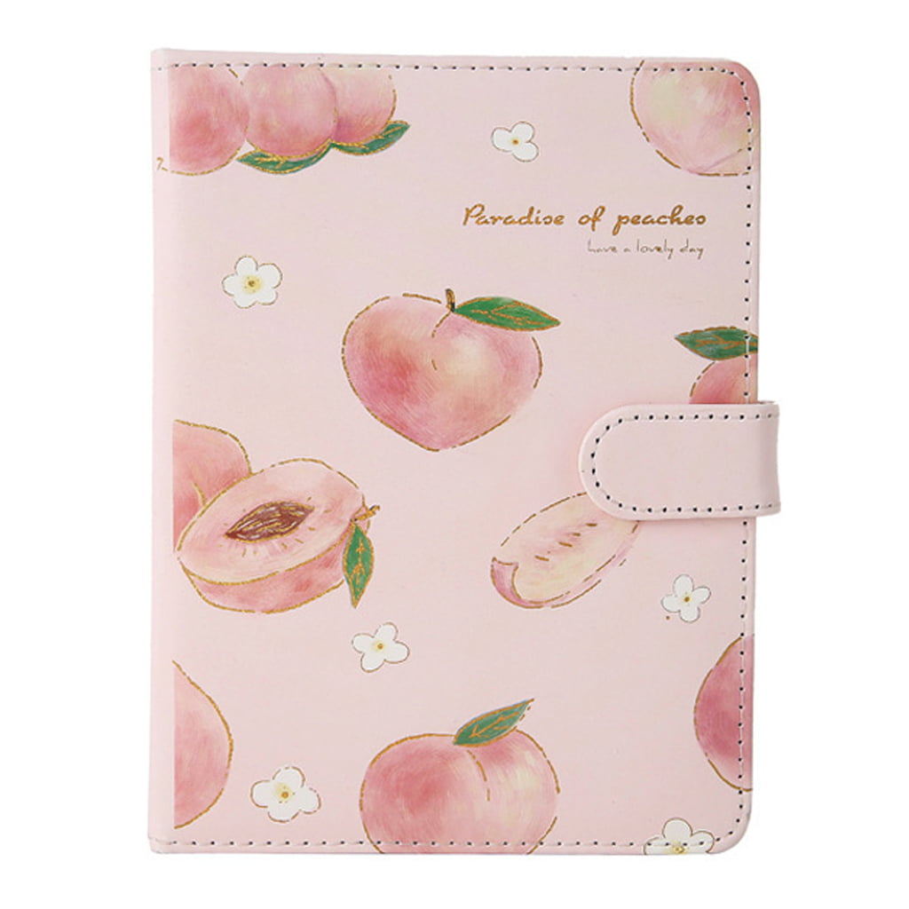 "Peach Bunny" Pack of 4 Exercise Book Lined Notepad Notebook Stationery Gift 