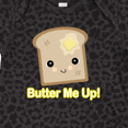 thumbnail image 4 of Inktastic Butter Me Up Toast Boys or Girls Baby Bodysuit, 4 of 5