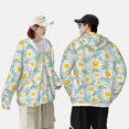 thumbnail image 4 of Vsdgher Chemises à Capuche Imprimé Fleurs pour Hommes Femmes, Manches Longues Protection Solaire Pêche pour Course Natation-TG, 4 of 7