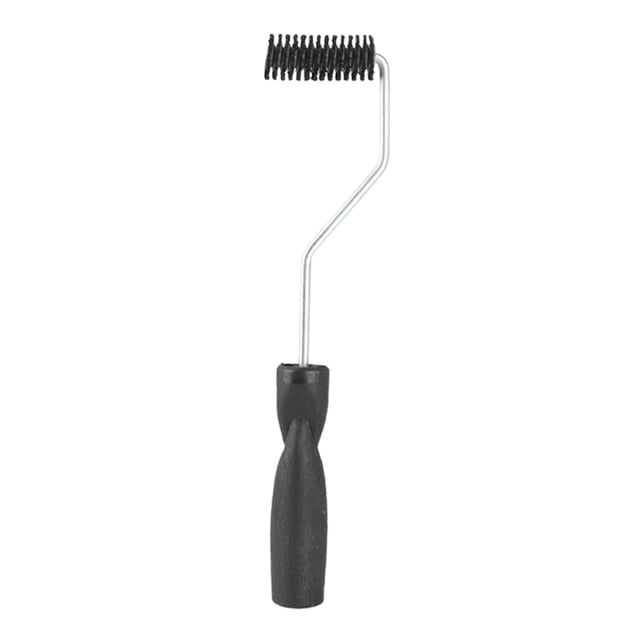 Almencla Outil de Rouleau en Fibre de Verre Poignée Ergonomique Rouleau à Bulles pour Baignoire Tête de Baignoire Intérieure 28mmx50mm