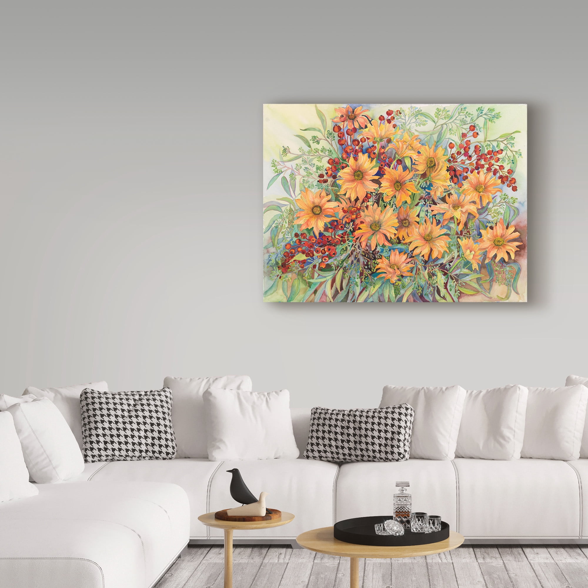 Trademark Fine Art 'Shades Of Autumn' Canvas Art by Joanne Porter